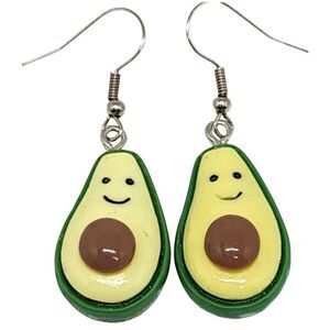 Avocado Statement Earrings